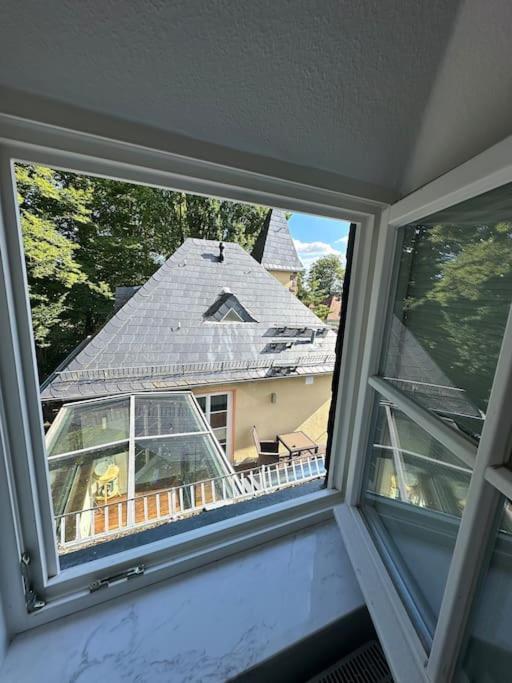 Panorama Penthouse In Wunderschoener Villa 卡塞尔 外观 照片