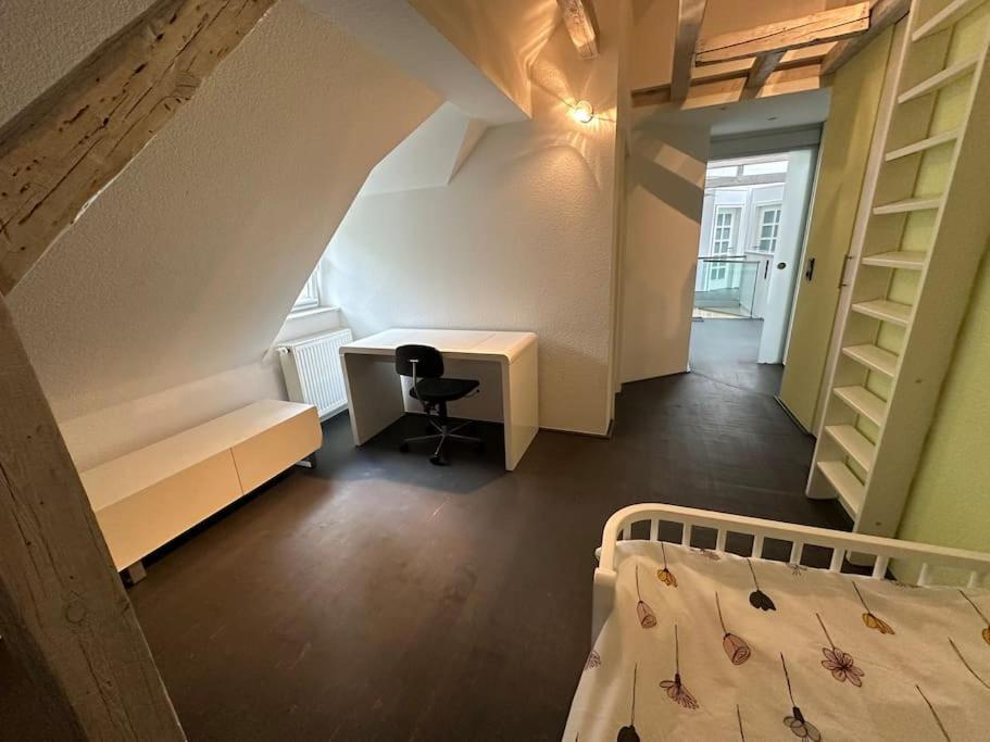 Panorama Penthouse In Wunderschoener Villa 卡塞尔 外观 照片