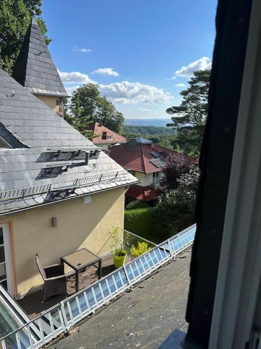 Panorama Penthouse In Wunderschoener Villa 卡塞尔 外观 照片