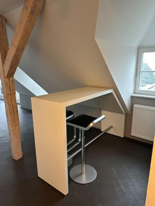 Panorama Penthouse In Wunderschoener Villa 卡塞尔 外观 照片
