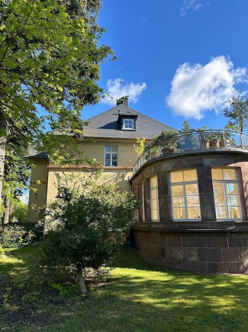 Panorama Penthouse In Wunderschoener Villa 卡塞尔 外观 照片